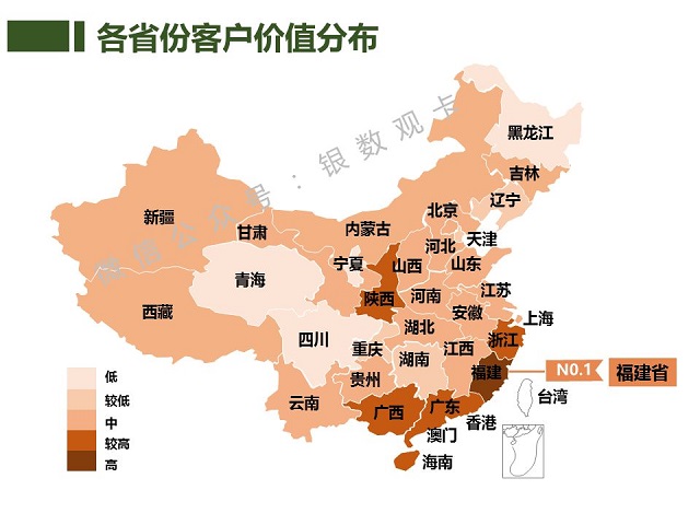 2017年全国各省份信用卡业务发展报告