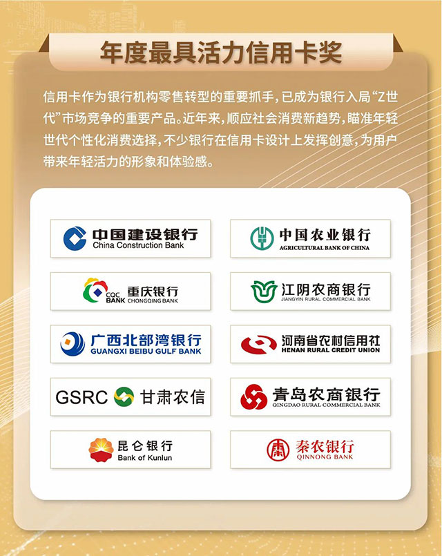 2021年金融数字化发展金榜奖——年度最佳信用卡等10类奖项揭晓！