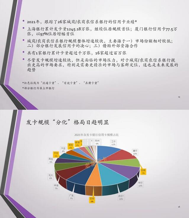 2021年中国信用卡与支付市场整体状况报告