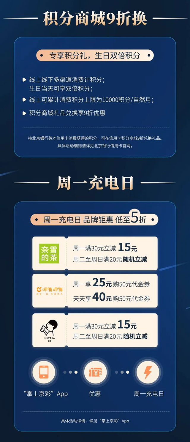 北京银行英才信用卡正式发布！