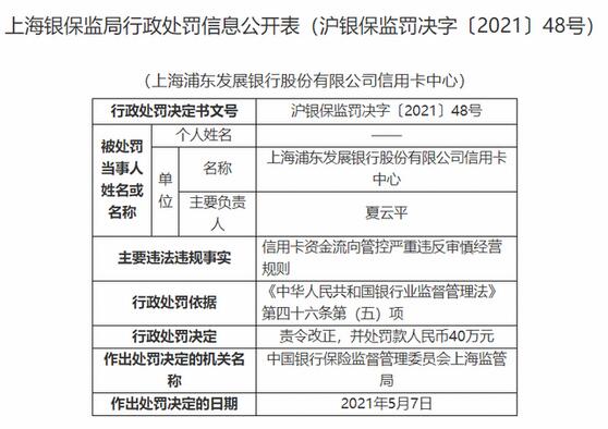 浦发信用卡不只有年费，还可能出现其他附加“费用”...